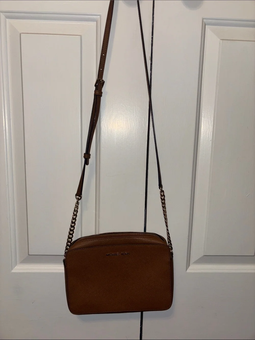Michael Kors Leather Crossbody Bag